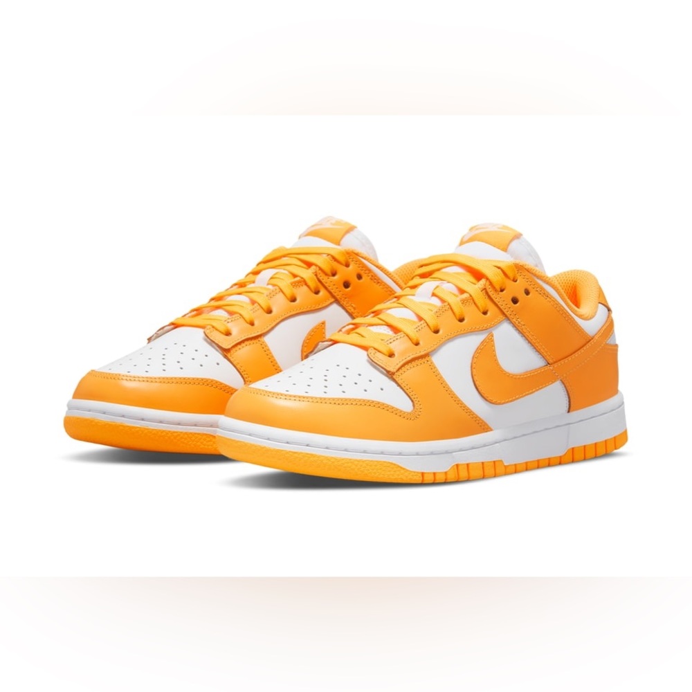 BRIGHT ORANGE NIKE DUNK LOWS